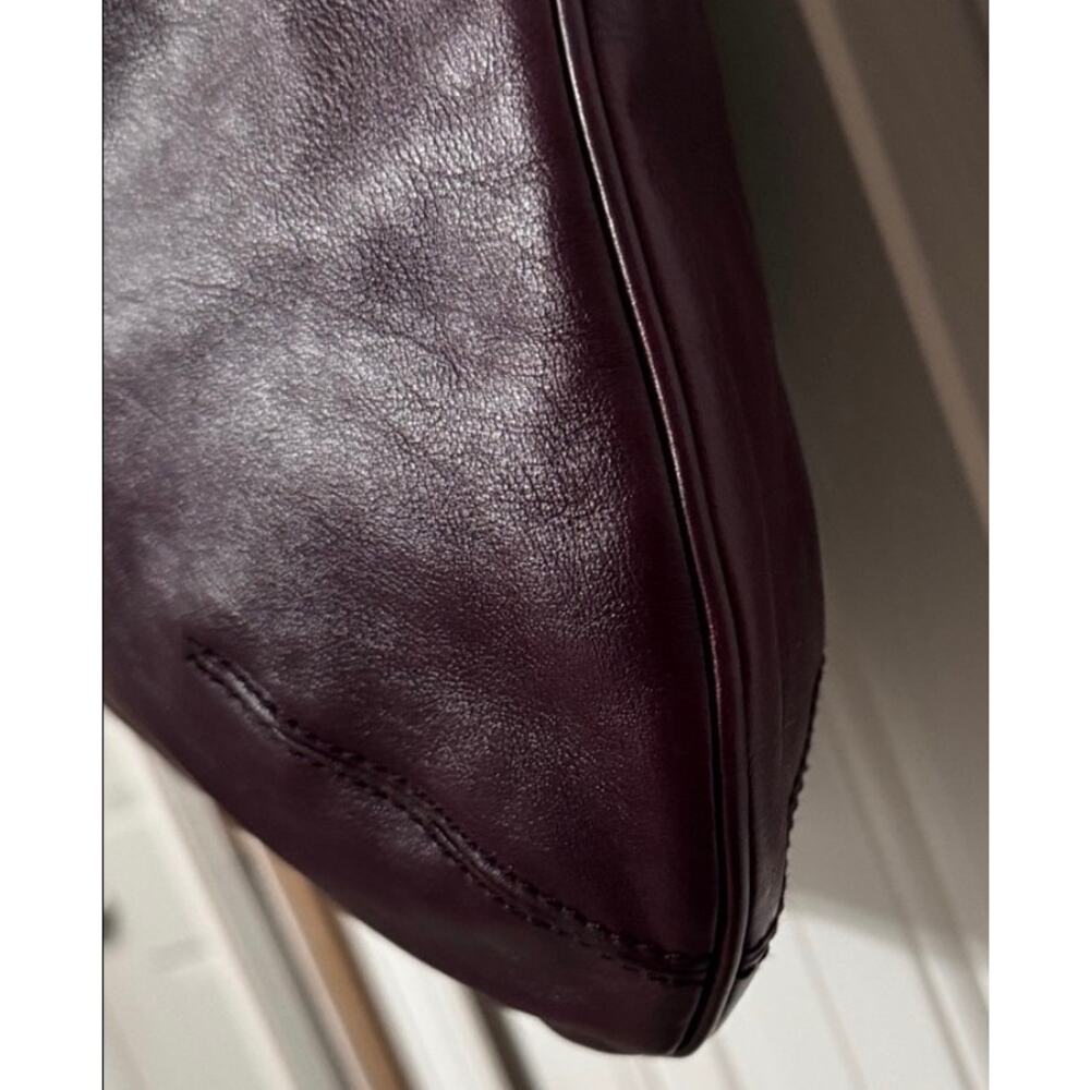 Yves Saint Laurent Purple Large Tribute Tote Bag EUC with COA - Picture 6 of 12